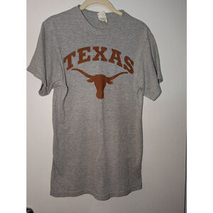 Texas Longhorns Gray 👕 T-shirt, Small